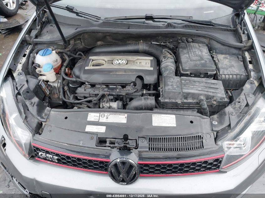 2012 Volkswagen Gti 2-Door VIN: WVWED7AJ3CW096072 Lot: 43954081