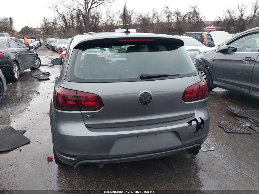 2012 Volkswagen Gti 2-Door VIN: WVWED7AJ3CW096072 Lot: 43954081