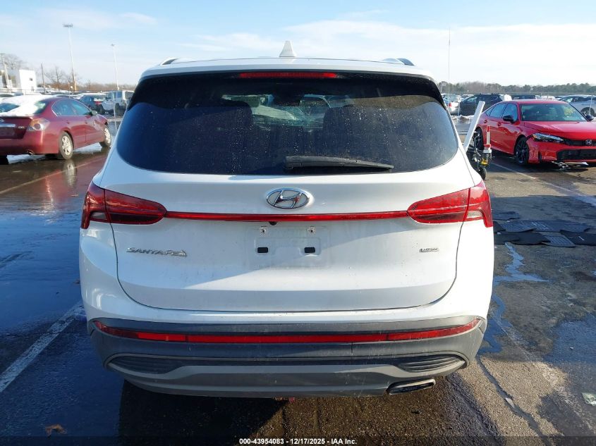 2022 Hyundai Santa Fe Se VIN: 5NMS1DAJ7NH426781 Lot: 43954083