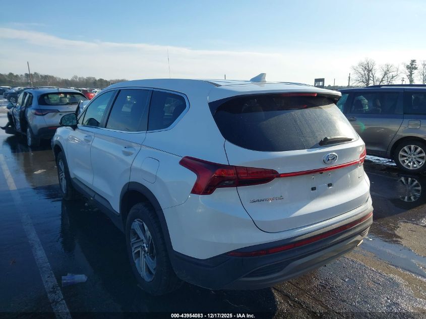 2022 Hyundai Santa Fe Se VIN: 5NMS1DAJ7NH426781 Lot: 43954083