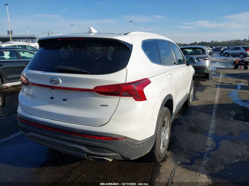 2022 Hyundai Santa Fe Se VIN: 5NMS1DAJ7NH426781 Lot: 43954083