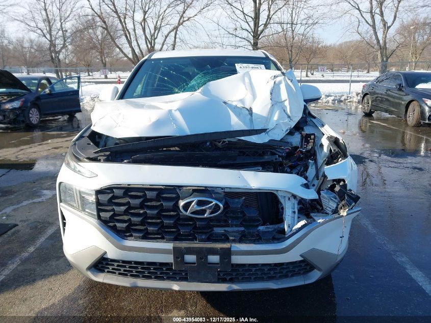 2022 Hyundai Santa Fe Se VIN: 5NMS1DAJ7NH426781 Lot: 43954083