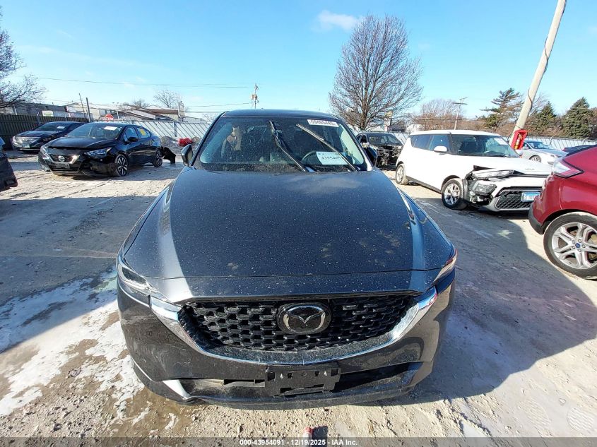 2025 Mazda Cx-5 2.5 S Select VIN: JM3KFBBLXS0593919 Lot: 43954091