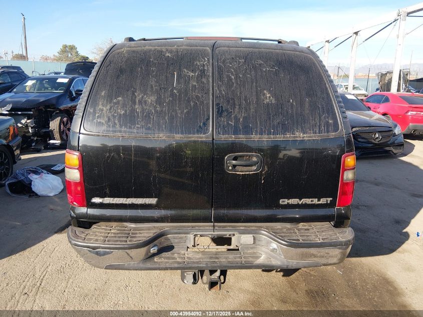 2001 Chevrolet Suburban 1500 Lt VIN: 3GNFK16T61G165437 Lot: 43954092