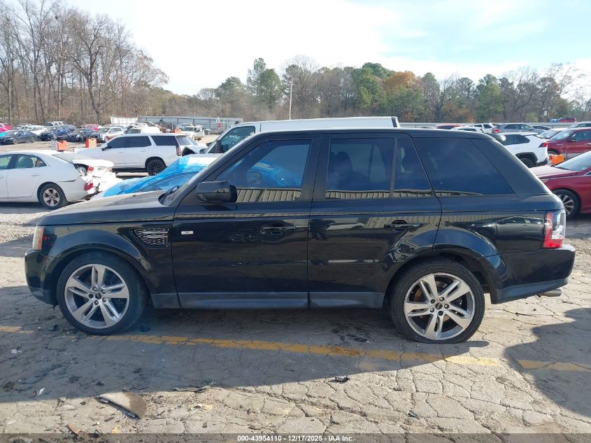 2013 Land Rover Range Rover Sport Hse VIN: SALSK2D45DA807926 Lot: 43954110