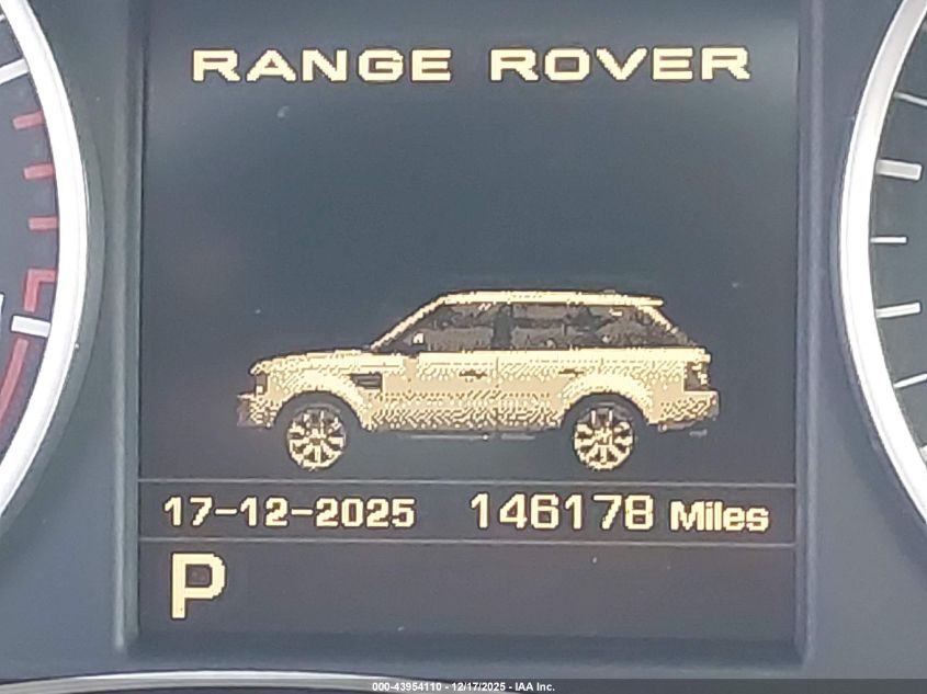 2013 Land Rover Range Rover Sport Hse VIN: SALSK2D45DA807926 Lot: 43954110