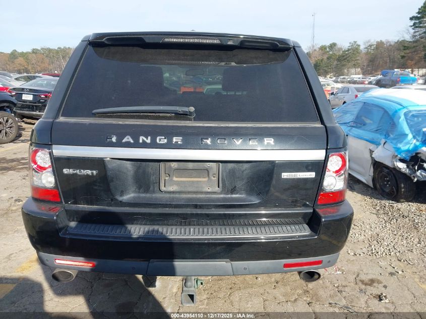 2013 Land Rover Range Rover Sport Hse VIN: SALSK2D45DA807926 Lot: 43954110