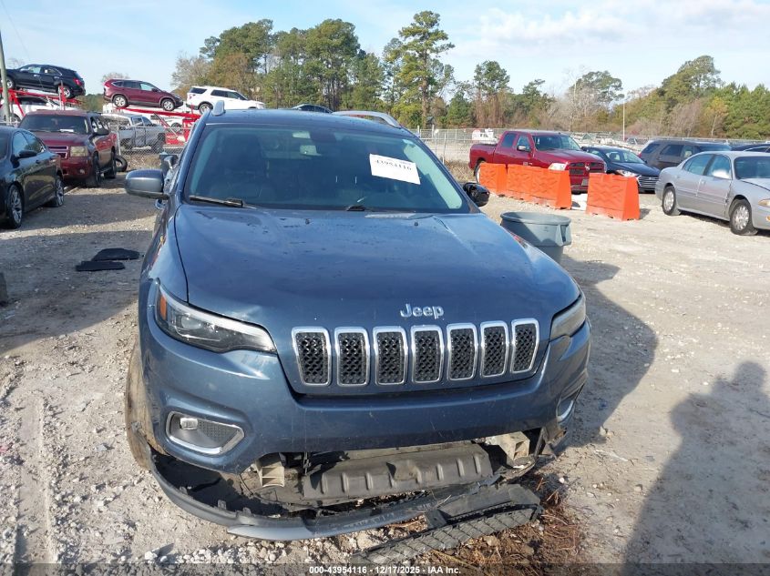 2020 Jeep Cherokee Limited Fwd VIN: 1C4PJLDB3LD535314 Lot: 43954116