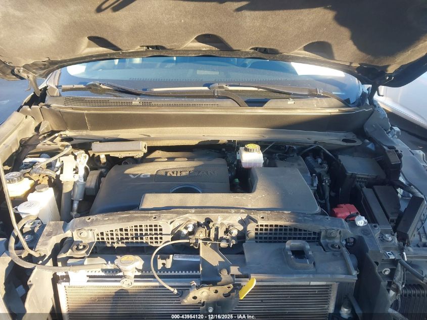 2017 Nissan Pathfinder Platinum VIN: 5N1DR2MM8HC902935 Lot: 43954120