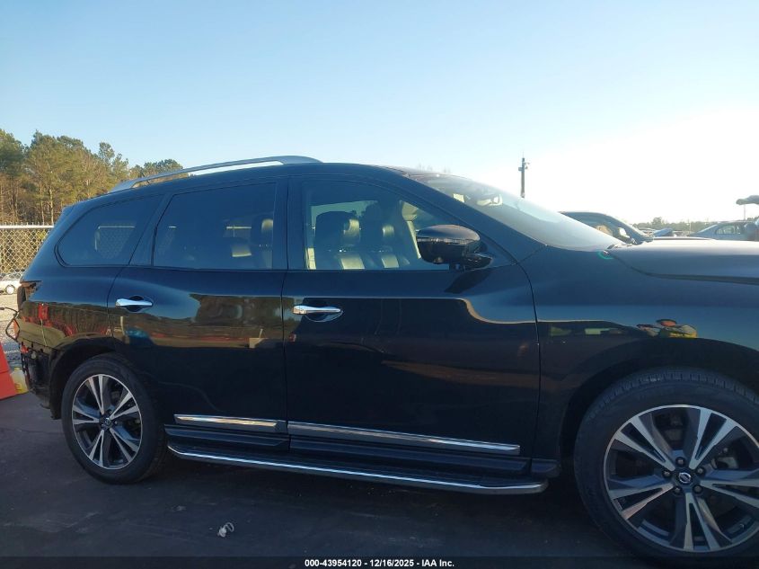 2017 Nissan Pathfinder Platinum VIN: 5N1DR2MM8HC902935 Lot: 43954120