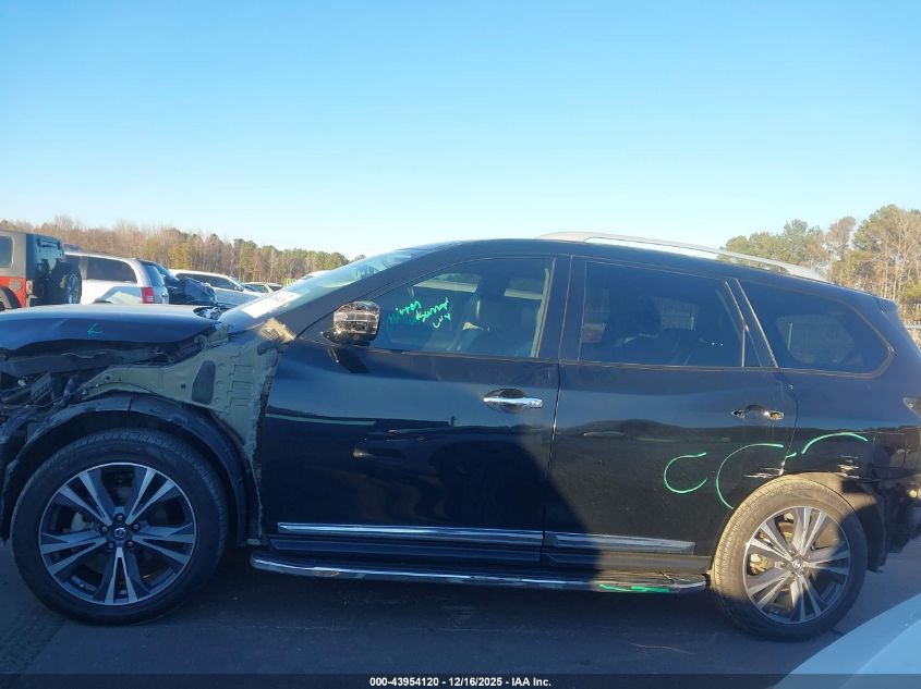 2017 Nissan Pathfinder Platinum VIN: 5N1DR2MM8HC902935 Lot: 43954120