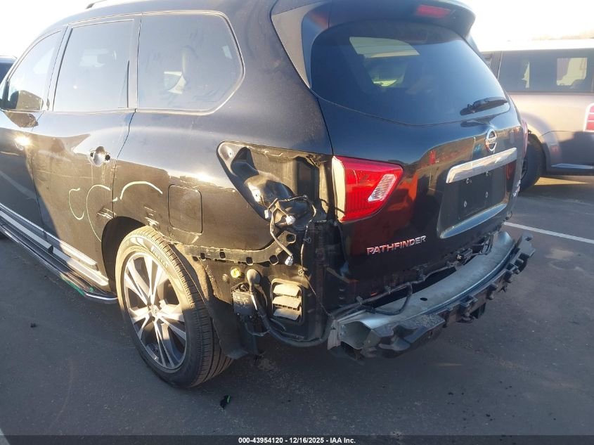 2017 Nissan Pathfinder Platinum VIN: 5N1DR2MM8HC902935 Lot: 43954120