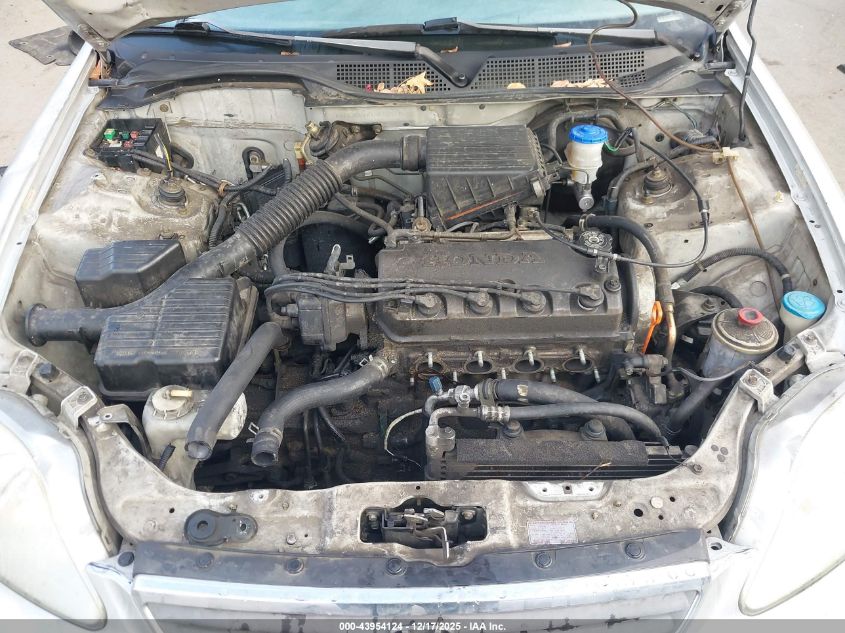 2000 Honda Civic Value Package VIN: 2HGEJ6614YH510351 Lot: 43954124