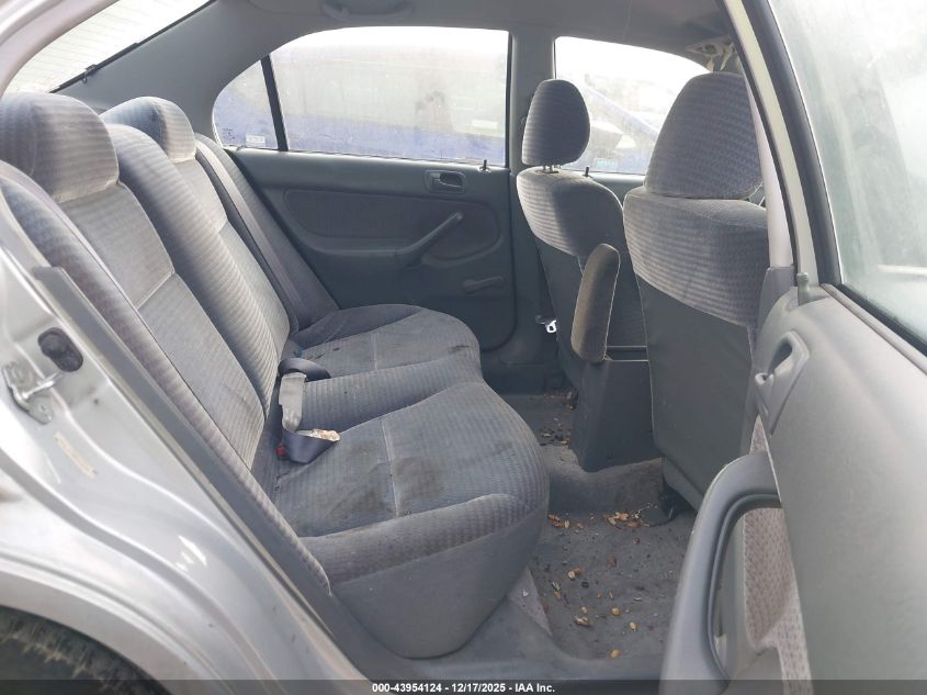 2000 Honda Civic Value Package VIN: 2HGEJ6614YH510351 Lot: 43954124