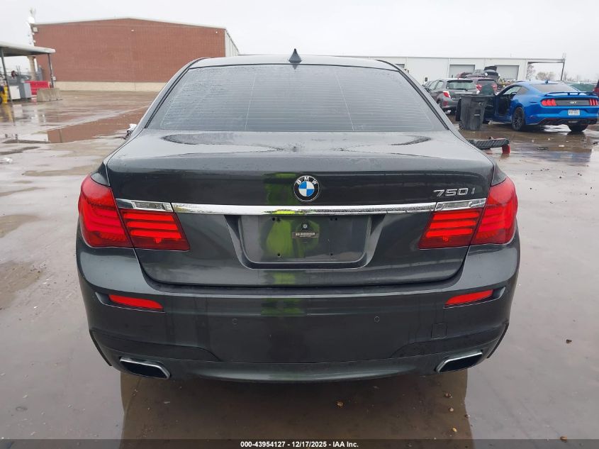 2015 BMW 750I VIN: WBAYA8C51FG197621 Lot: 43954127