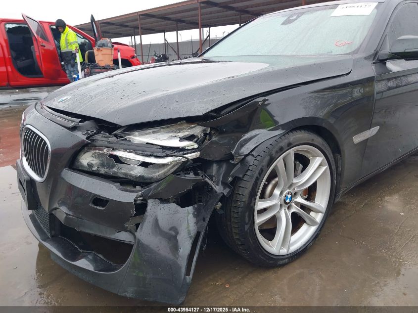 2015 BMW 750I VIN: WBAYA8C51FG197621 Lot: 43954127