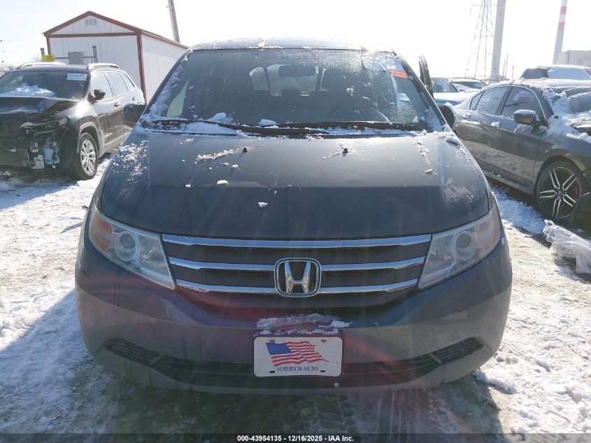2013 Honda Odyssey Ex-L VIN: 5FNRL5H63DB050693 Lot: 43954135