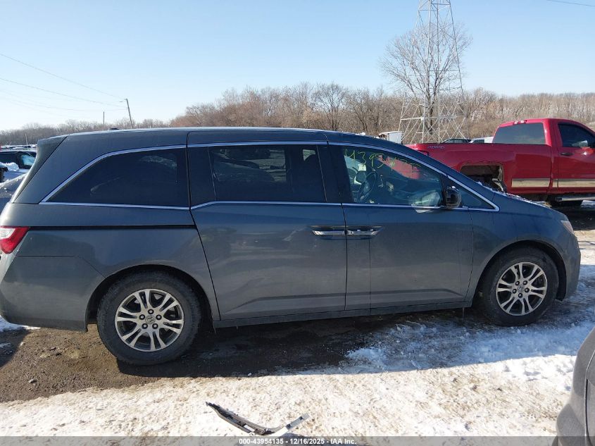 2013 Honda Odyssey Ex-L VIN: 5FNRL5H63DB050693 Lot: 43954135