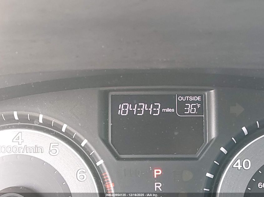 2013 Honda Odyssey Ex-L VIN: 5FNRL5H63DB050693 Lot: 43954135