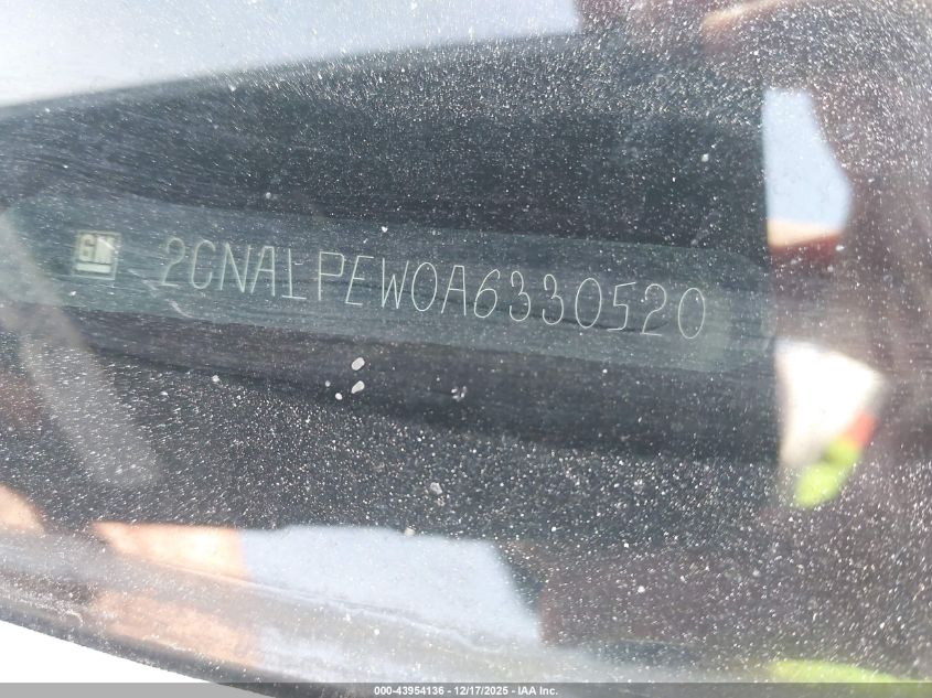 2010 Chevrolet Equinox Lt VIN: 2CNALPEW0A6330520 Lot: 43954136