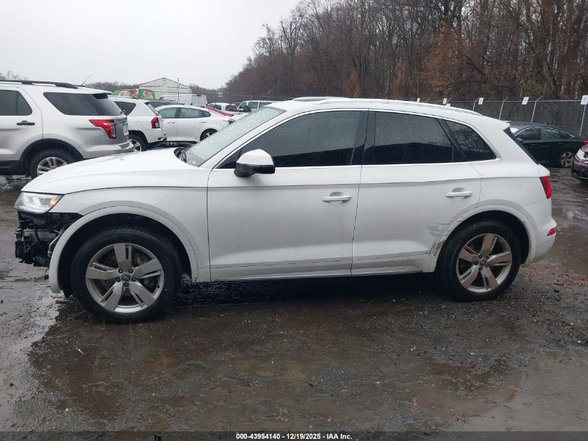 2018 Audi Q5 2.0T Premium/2.0T Tech Premium VIN: WA1BNAFY7J2209555 Lot: 43954140