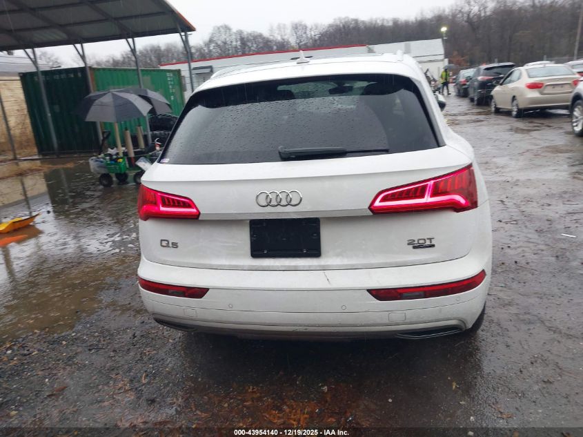 2018 Audi Q5 2.0T Premium/2.0T Tech Premium VIN: WA1BNAFY7J2209555 Lot: 43954140