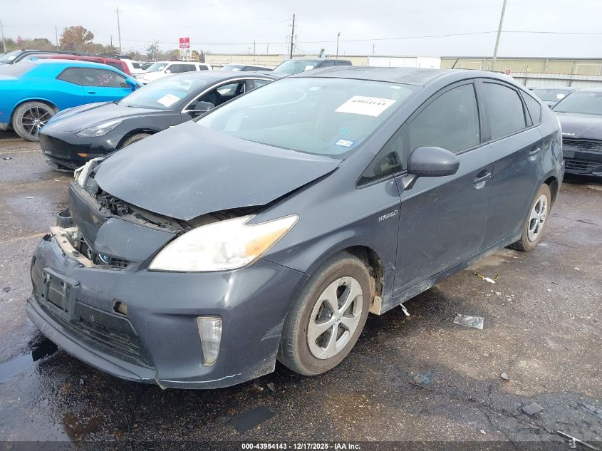 2014 Toyota Prius Two VIN: JTDKN3DU1E1762330 Lot: 43954143