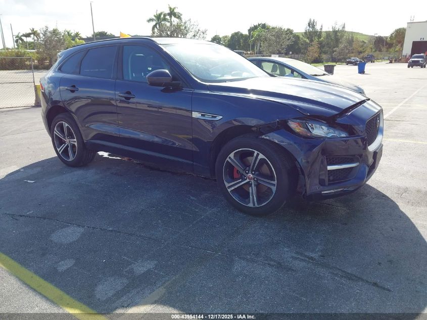 2017 Jaguar F-Pace 35T R-Sport VIN: SADCL2BV3HA895602 Lot: 43954144