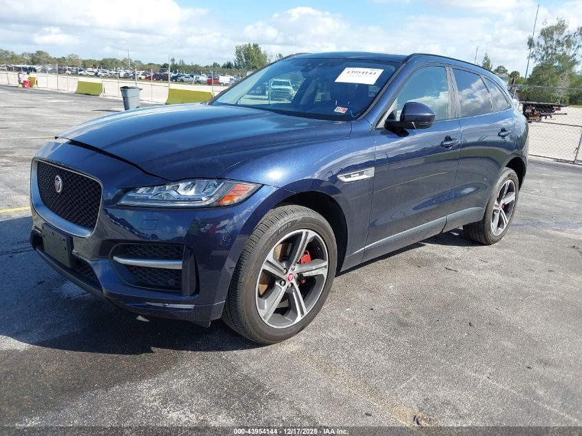 2017 Jaguar F-Pace 35T R-Sport VIN: SADCL2BV3HA895602 Lot: 43954144