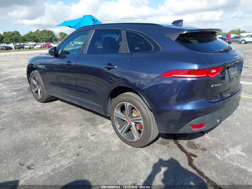 2017 Jaguar F-Pace 35T R-Sport VIN: SADCL2BV3HA895602 Lot: 43954144