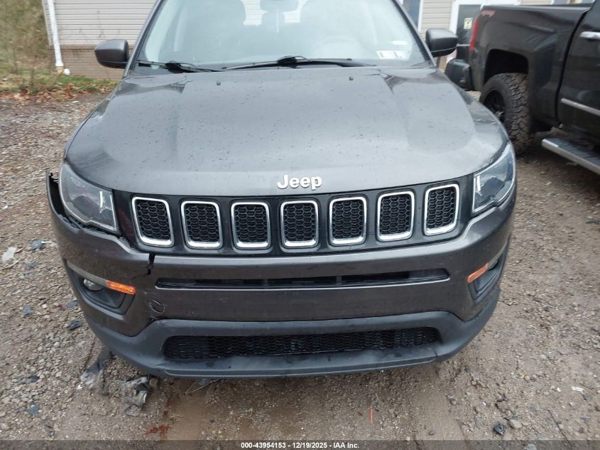 2019 Jeep Compass Latitude 4X4 VIN: 3C4NJDBB7KT849699 Lot: 43954153