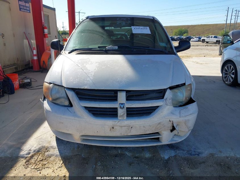 2006 Dodge Caravan Sxt VIN: 1D4GP45R16B591688 Lot: 43954159