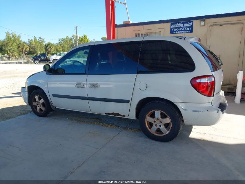 2006 Dodge Caravan Sxt VIN: 1D4GP45R16B591688 Lot: 43954159