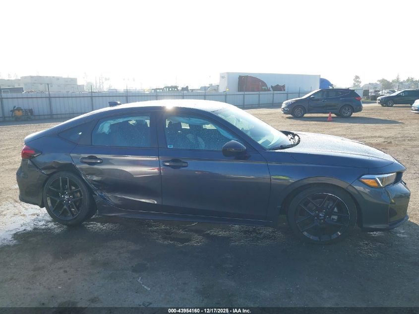 2026 Honda Civic Sport VIN: 19XFL2H84TE000991 Lot: 43954160