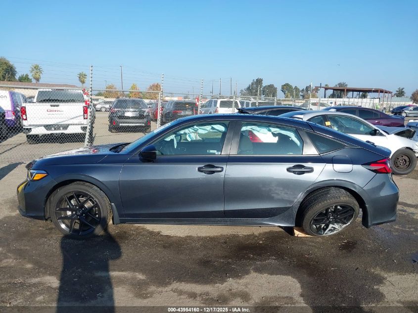 2026 Honda Civic Sport VIN: 19XFL2H84TE000991 Lot: 43954160