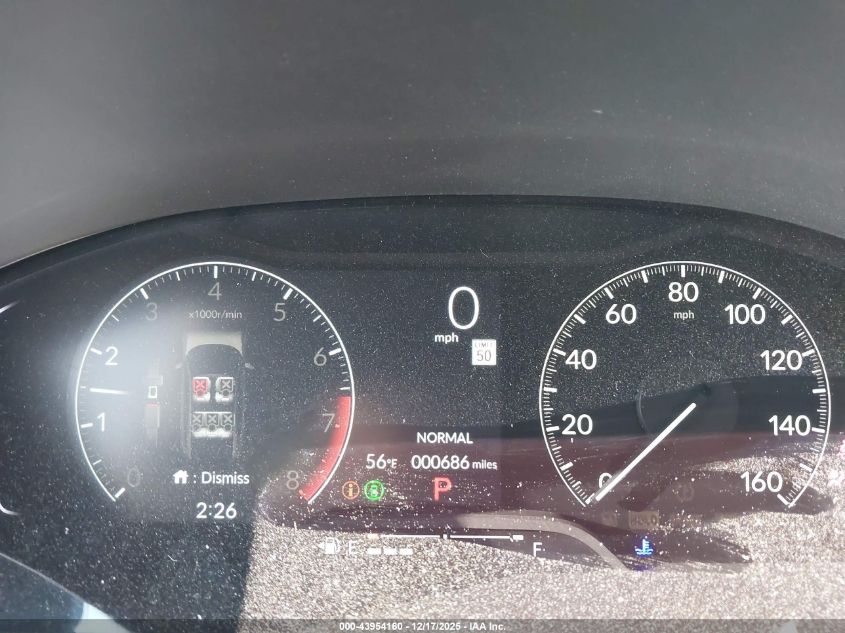 2026 Honda Civic Sport VIN: 19XFL2H84TE000991 Lot: 43954160