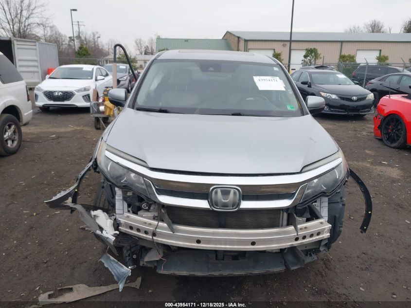 2019 Honda Pilot Ex-L VIN: 5FNYF6H51KB007497 Lot: 43954171