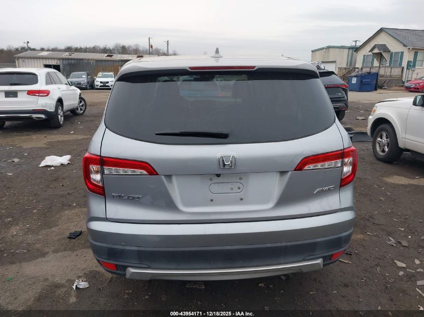 2019 Honda Pilot Ex-L VIN: 5FNYF6H51KB007497 Lot: 43954171