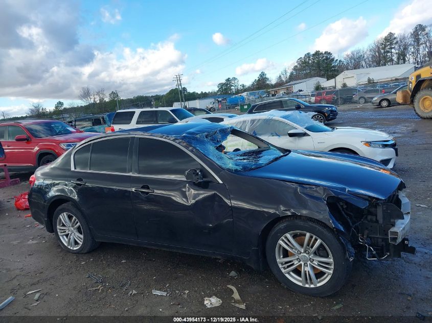 2013 Infiniti G37X VIN: JN1CV6AR2DM754159 Lot: 43954173