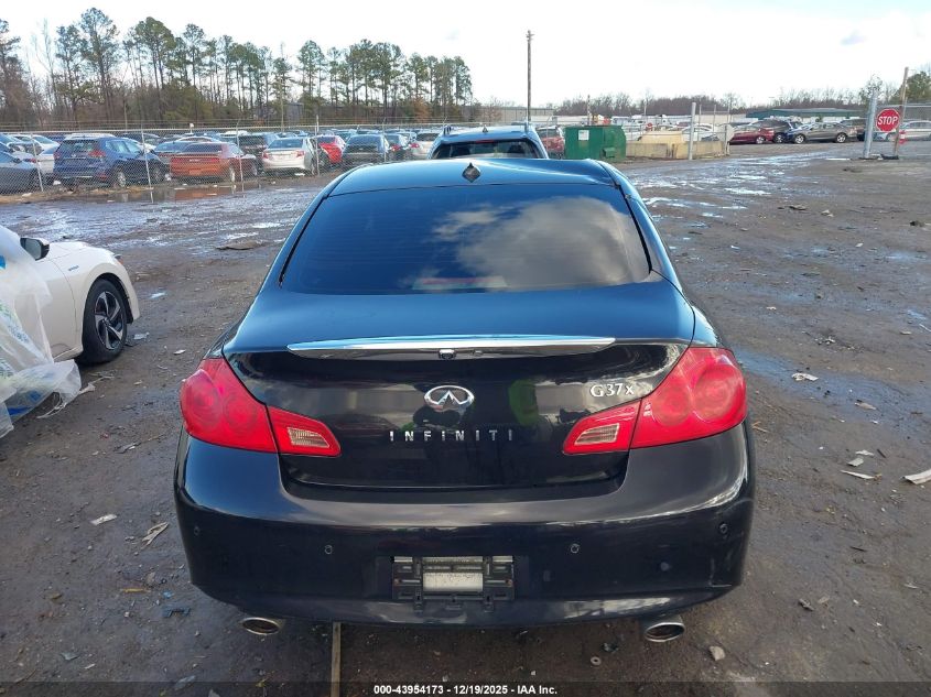 2013 Infiniti G37X VIN: JN1CV6AR2DM754159 Lot: 43954173