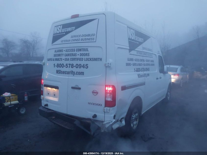 2019 Nissan Nv Cargo Nv2500 Hd Sv V8 VIN: 1N6AF0LY9KN811402 Lot: 43954174