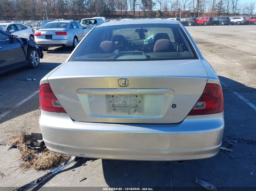 2003 Honda Civic Ex VIN: 1HGEM21933L015891 Lot: 43954180