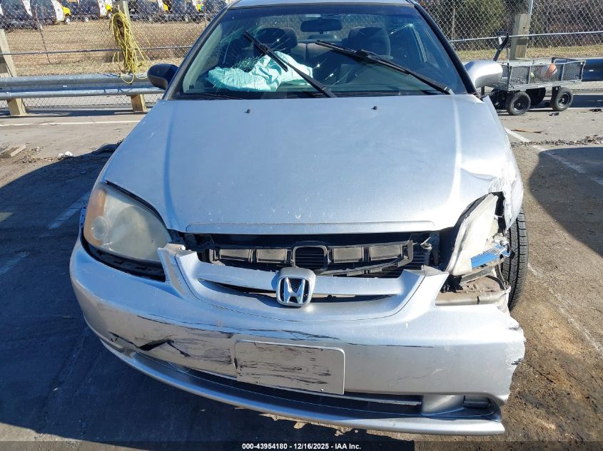 2003 Honda Civic Ex VIN: 1HGEM21933L015891 Lot: 43954180