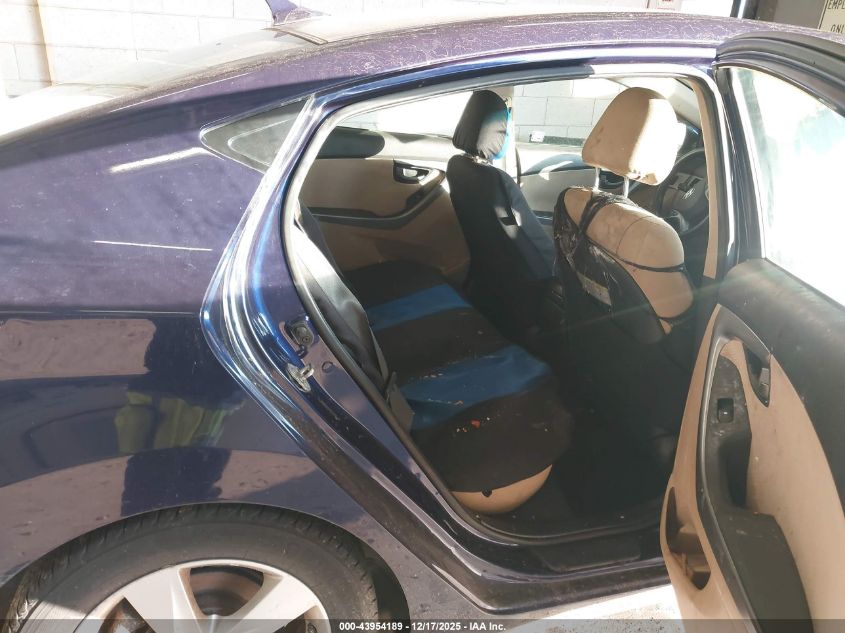 2013 Hyundai Elantra Gls VIN: 5NPDH4AEXDH232318 Lot: 43954189