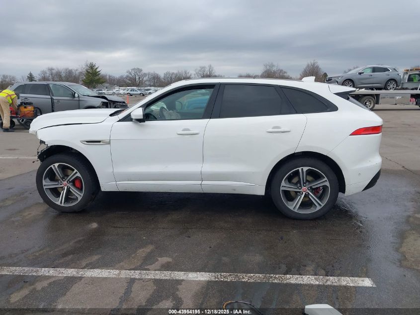 2017 Jaguar F-Pace S VIN: SADCM2BV1HA051846 Lot: 43954195