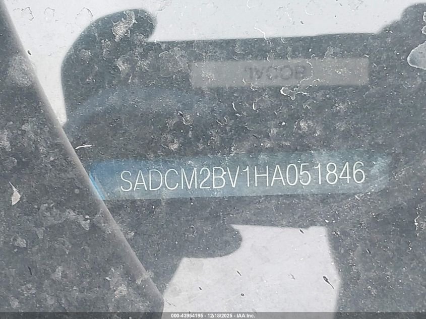 2017 Jaguar F-Pace S VIN: SADCM2BV1HA051846 Lot: 43954195