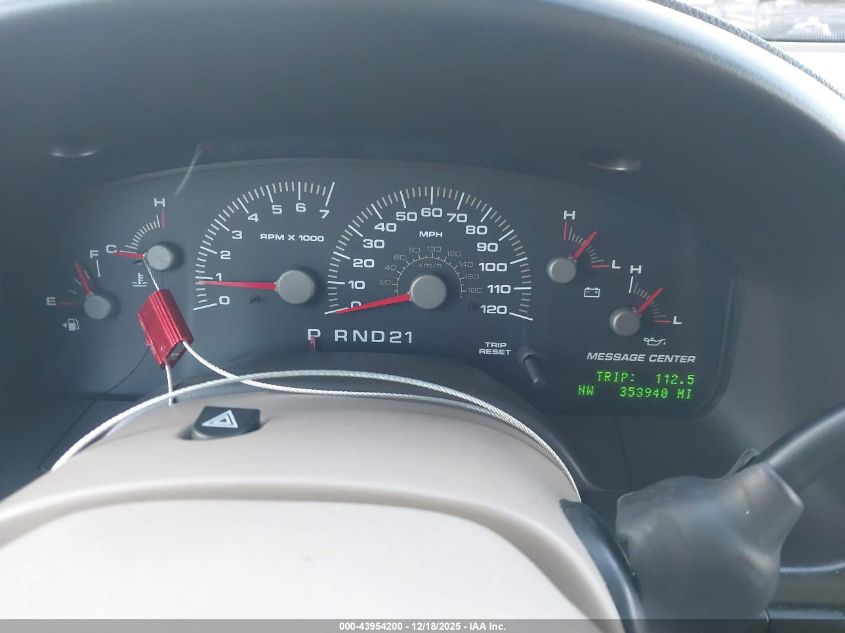 2003 Ford Expedition Eddie Bauer VIN: 1FMRU17WX3LB89847 Lot: 43954200