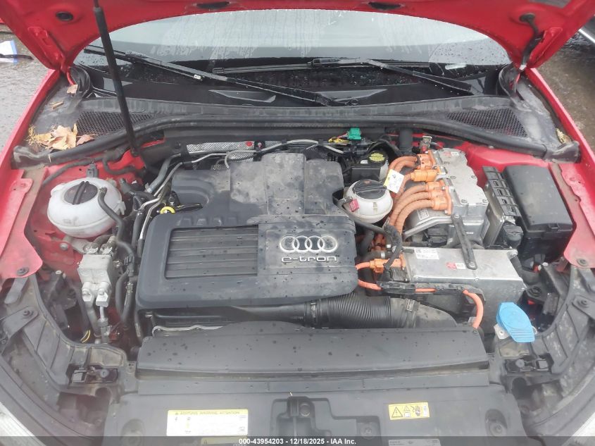 2016 Audi A3 E-Tron 1.4T Premium VIN: WAUTPBFF7GA026287 Lot: 43954203