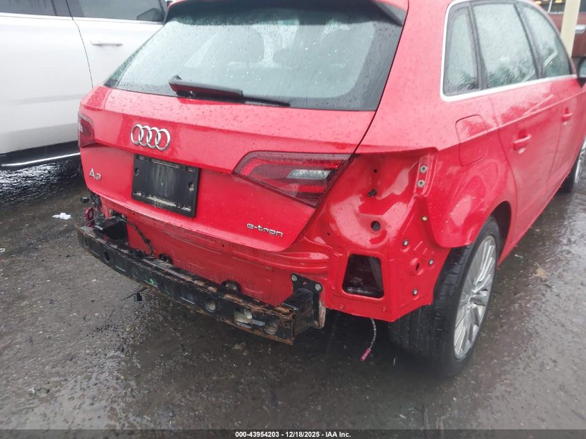 2016 Audi A3 E-Tron 1.4T Premium VIN: WAUTPBFF7GA026287 Lot: 43954203