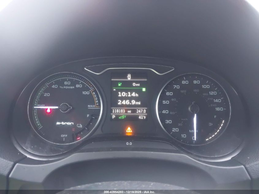 2016 Audi A3 E-Tron 1.4T Premium VIN: WAUTPBFF7GA026287 Lot: 43954203